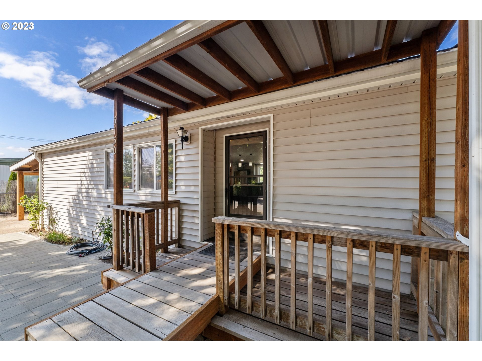 3130 U Street Springfield, OR 97477 - Photo 25 of 28 a view of a balcony with wooden floor