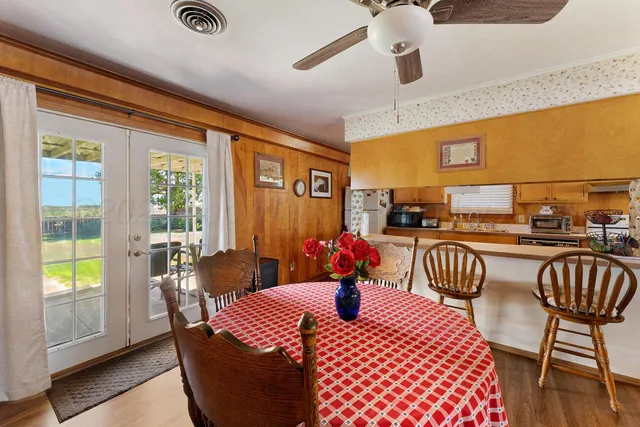 a outdoor space with furniture