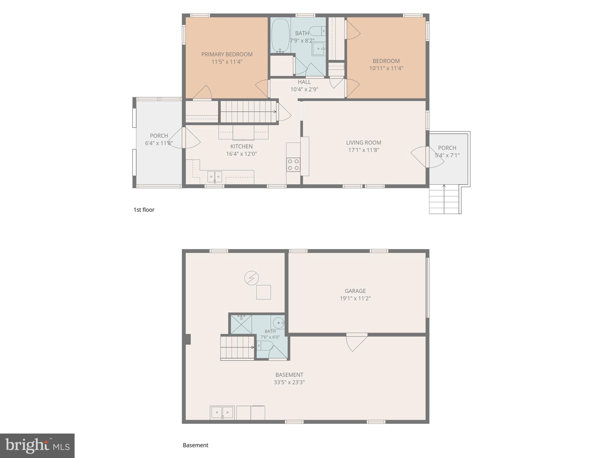 100 Braddock Road Frostburg, MD 21532 - Photo 31 of 31 Floor plan