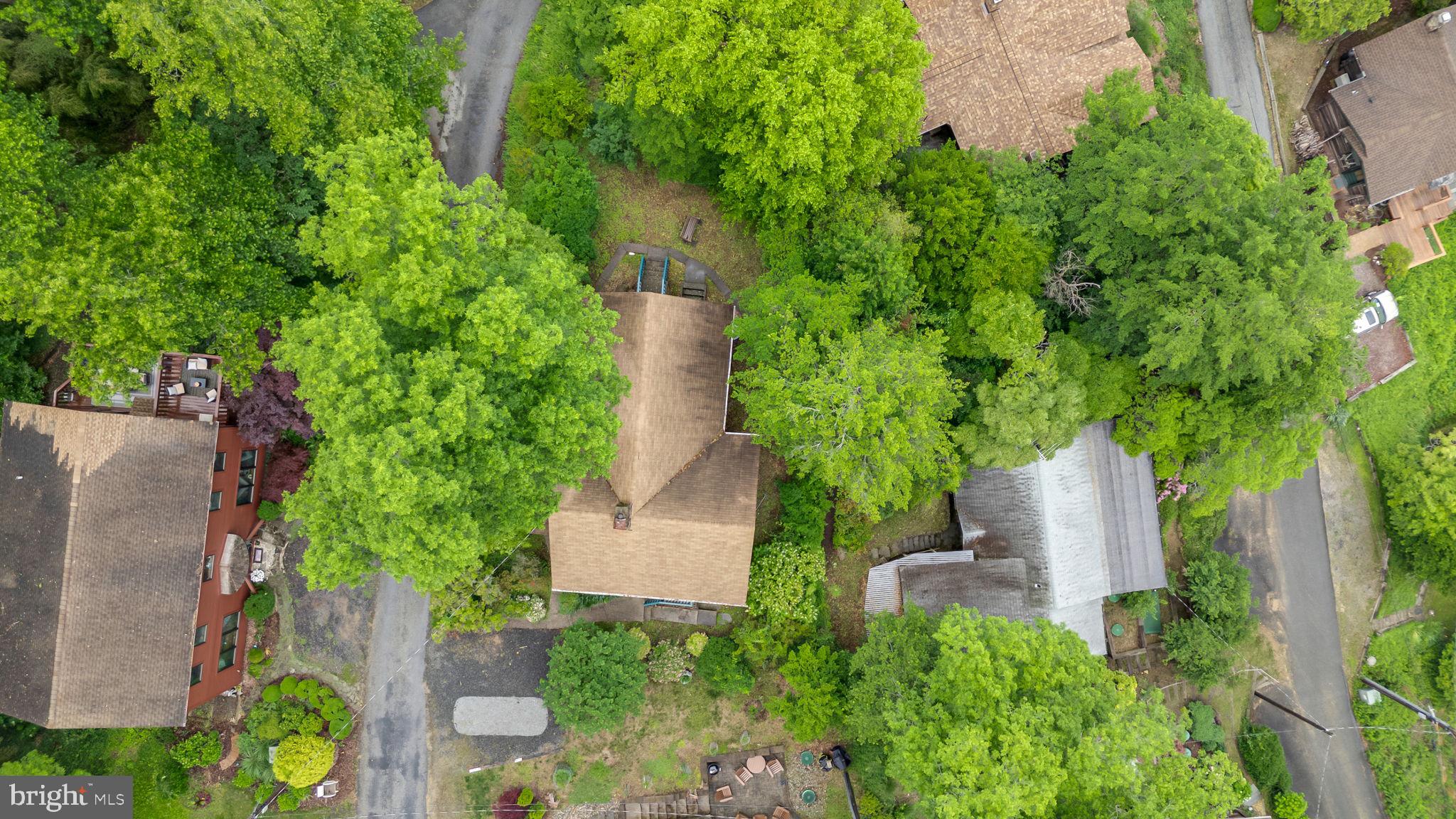 2138 Cedar Road Port Republic, MD 20676 - Photo 26 of 34 an aerial view of a house with a yard and garden