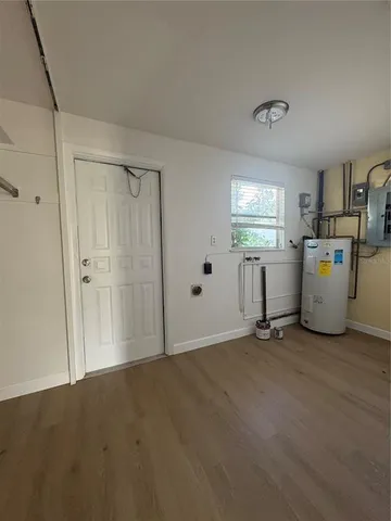 a view of a storage & utility room