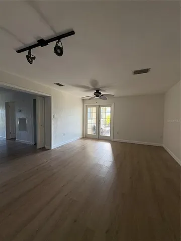 a view of a livingroom with a fireplace