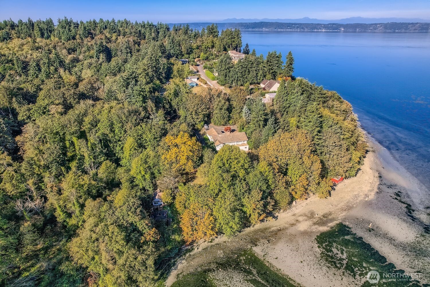 30726 43rd Avenue Southwest Federal Way, WA 98023 - Photo 4 of 39 a view of a lake with a mountain in the background
