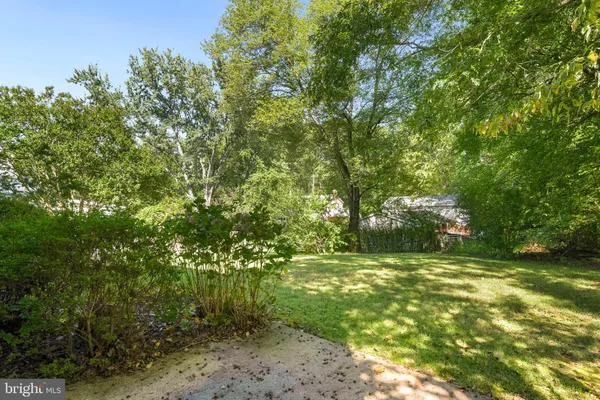 a view of a porch with a yard