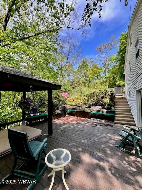 1600 Overbrook Road Williamsport, PA 17701 - Photo 35 of 38 Outside Deck, Hot Tub