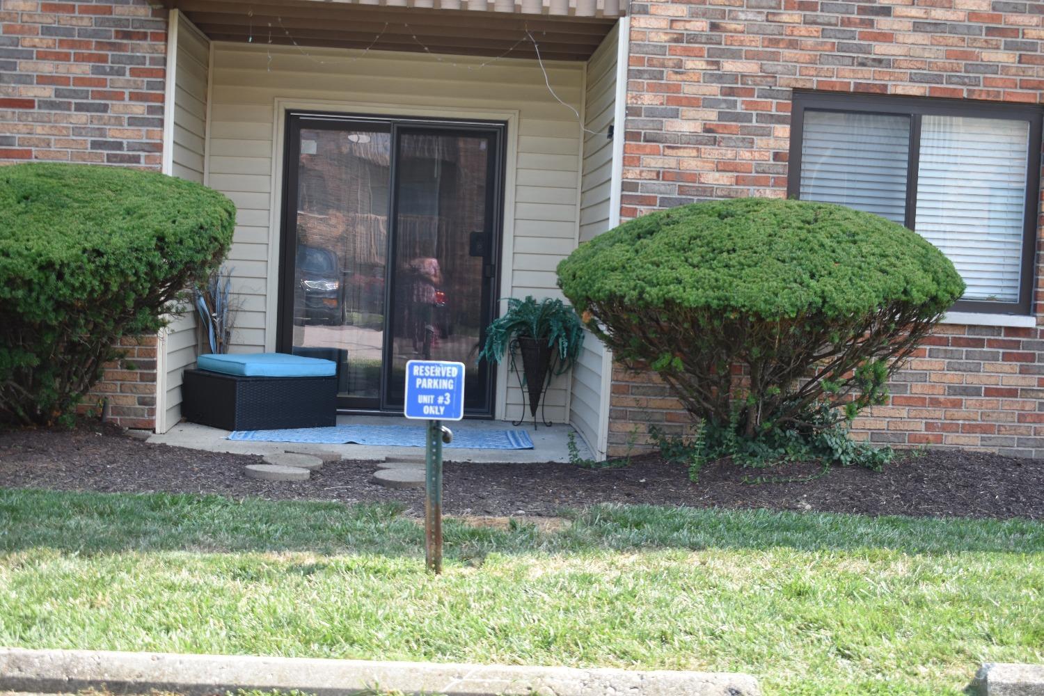 3940 Mack Road, Unit 3 Fairfield, OH 45014 - Photo 19 of 20 Parking space directly in front of the condominium building.