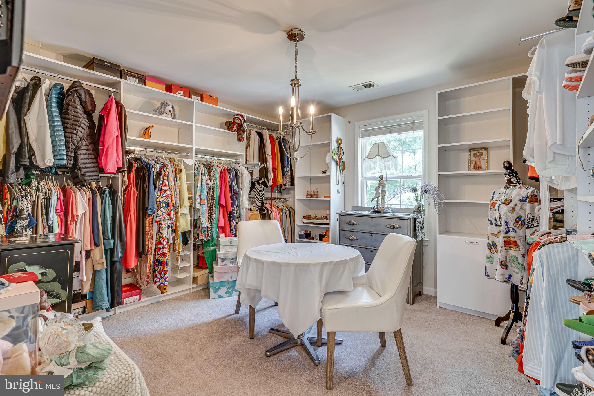 6904 North Stuart Road King George, VA 22485 - Photo 21 of 47 a view of a dining room with furniture window and outside view