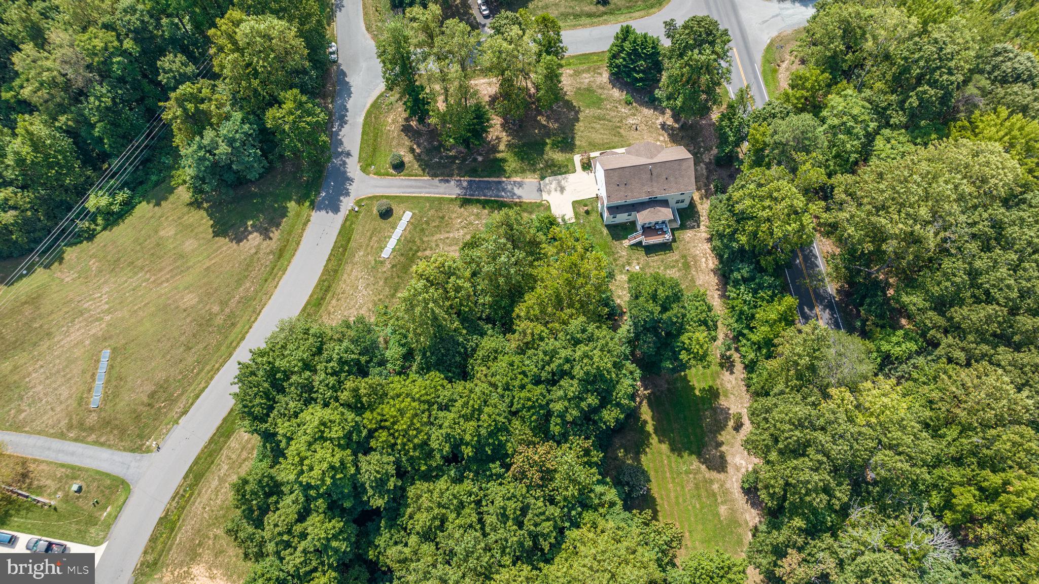 6904 North Stuart Road King George, VA 22485 - Photo 46 of 47 an aerial view of house with yard and outdoor space
