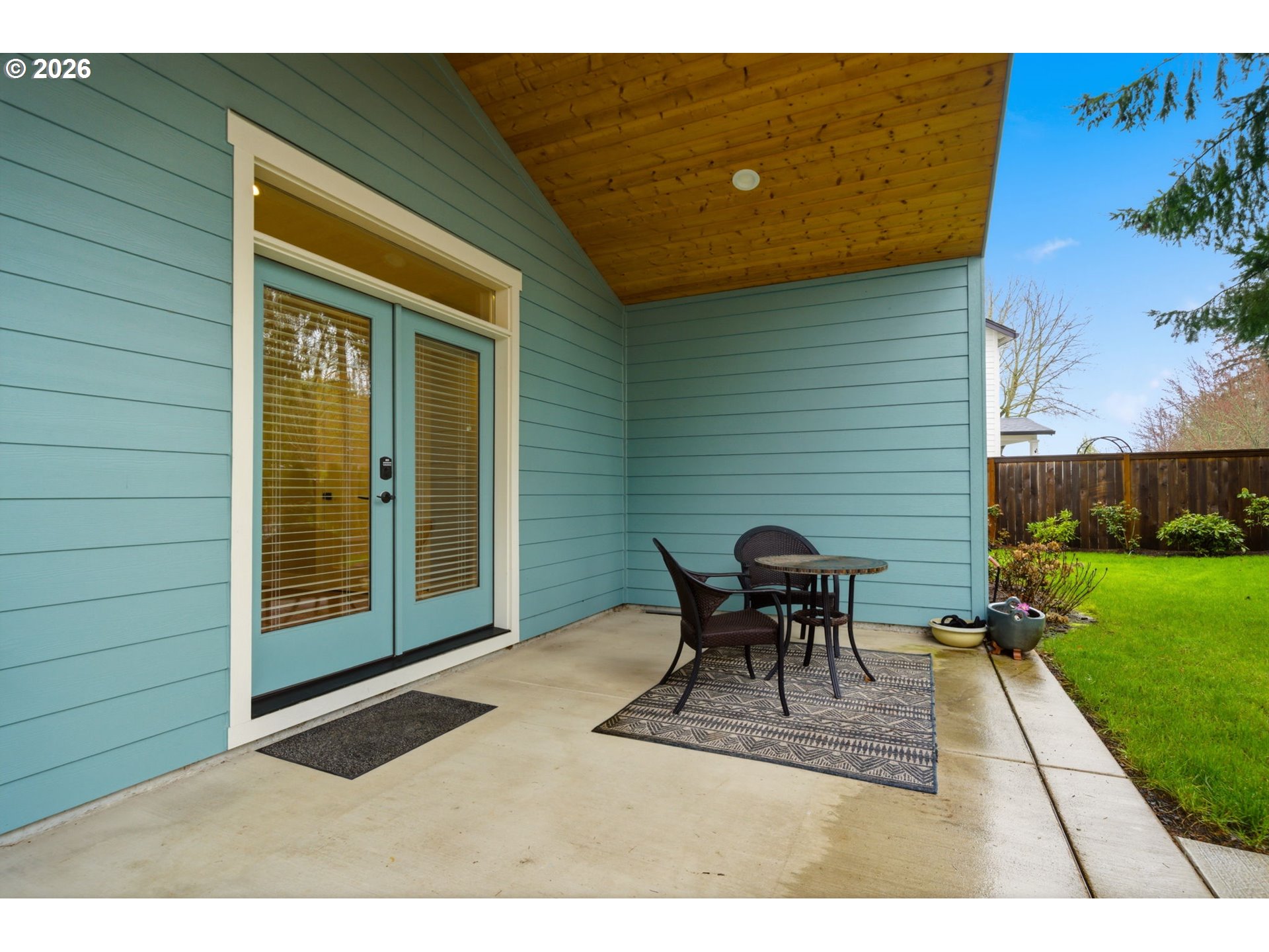 37354 American Street Sandy, OR 97055 - Photo 34 of 37 a backyard of a house with table and chairs