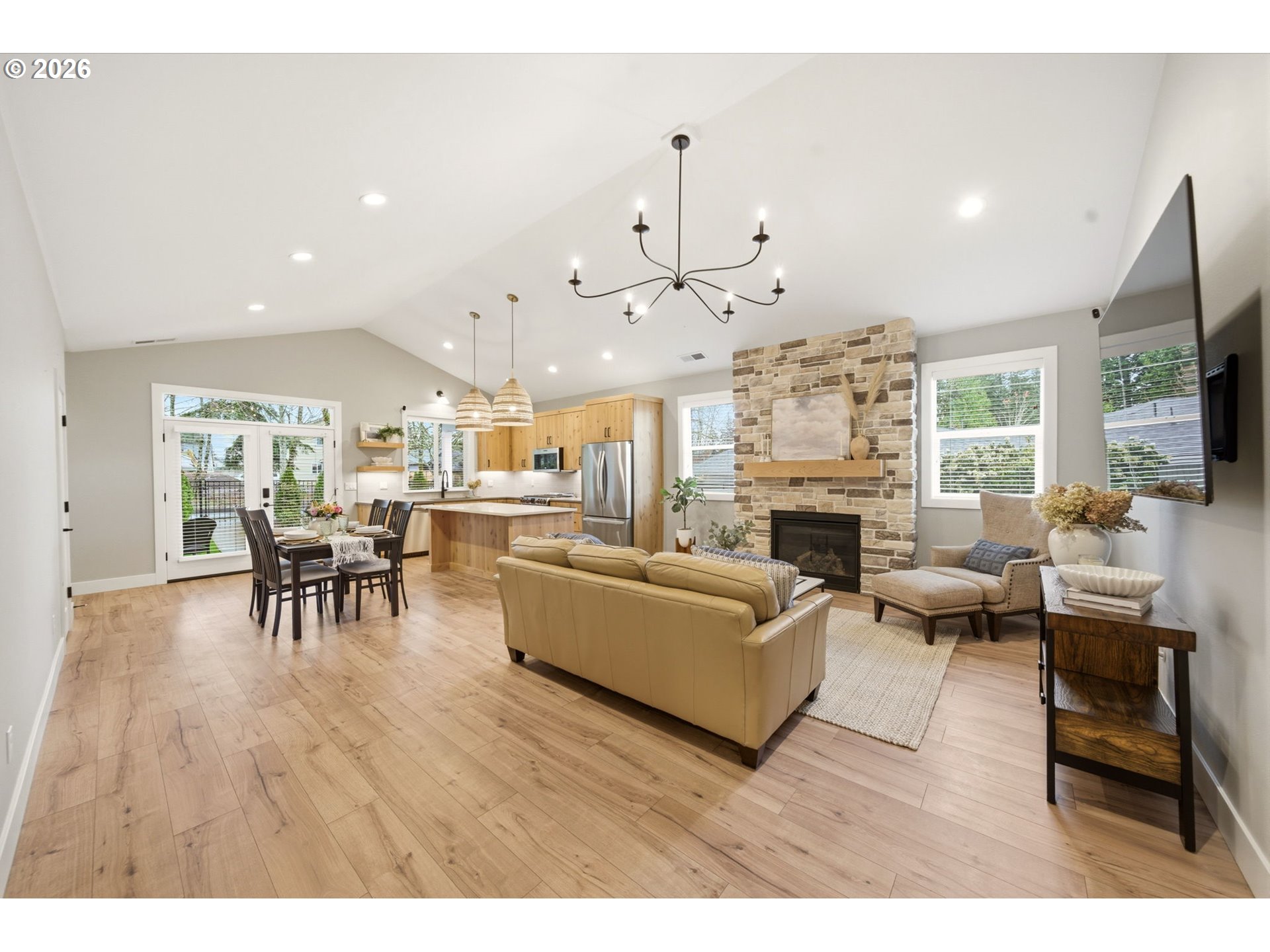 37354 American Street Sandy, OR 97055 - Photo 10 of 37 a living room with furniture and a flat screen tv