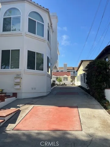 a backyard of a house