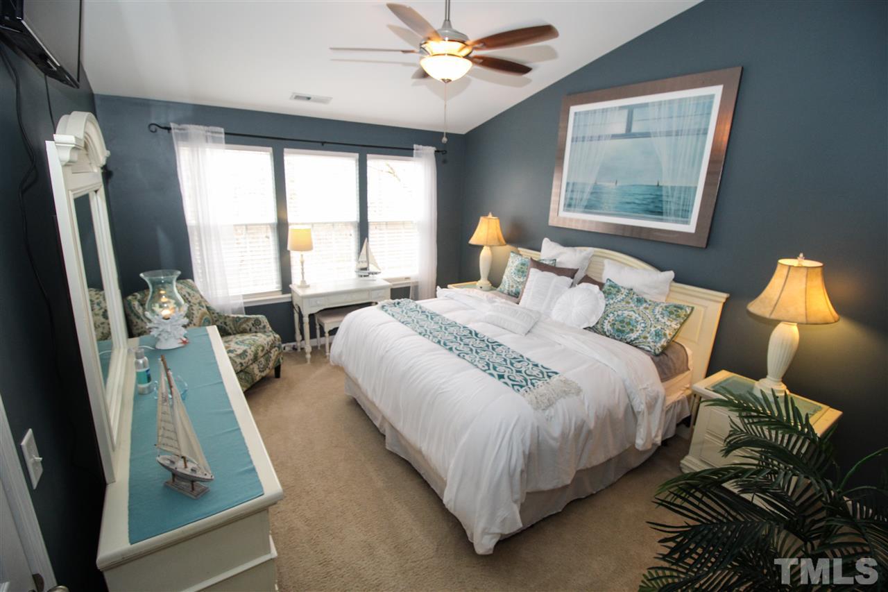 7757 Winners Edge Street Raleigh, NC 27617 - Photo 7 of 24 Ahhhhh, don't you just want think sweet slumber when you walk into this room??? Huge Master Bedroom with Cathedral Ceilings, ample WIC space! Lots of light! This room truly feels like a relaxing get a way!