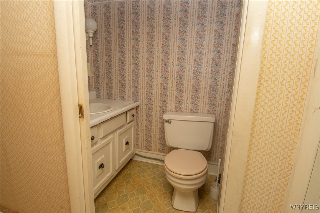 6139 State Route East Warsaw, NY 14569 - Photo 23 of 28 1/2 Bathroom Second floor