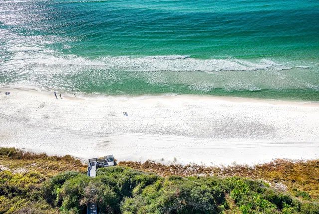 a view of a yard with an outdoor space