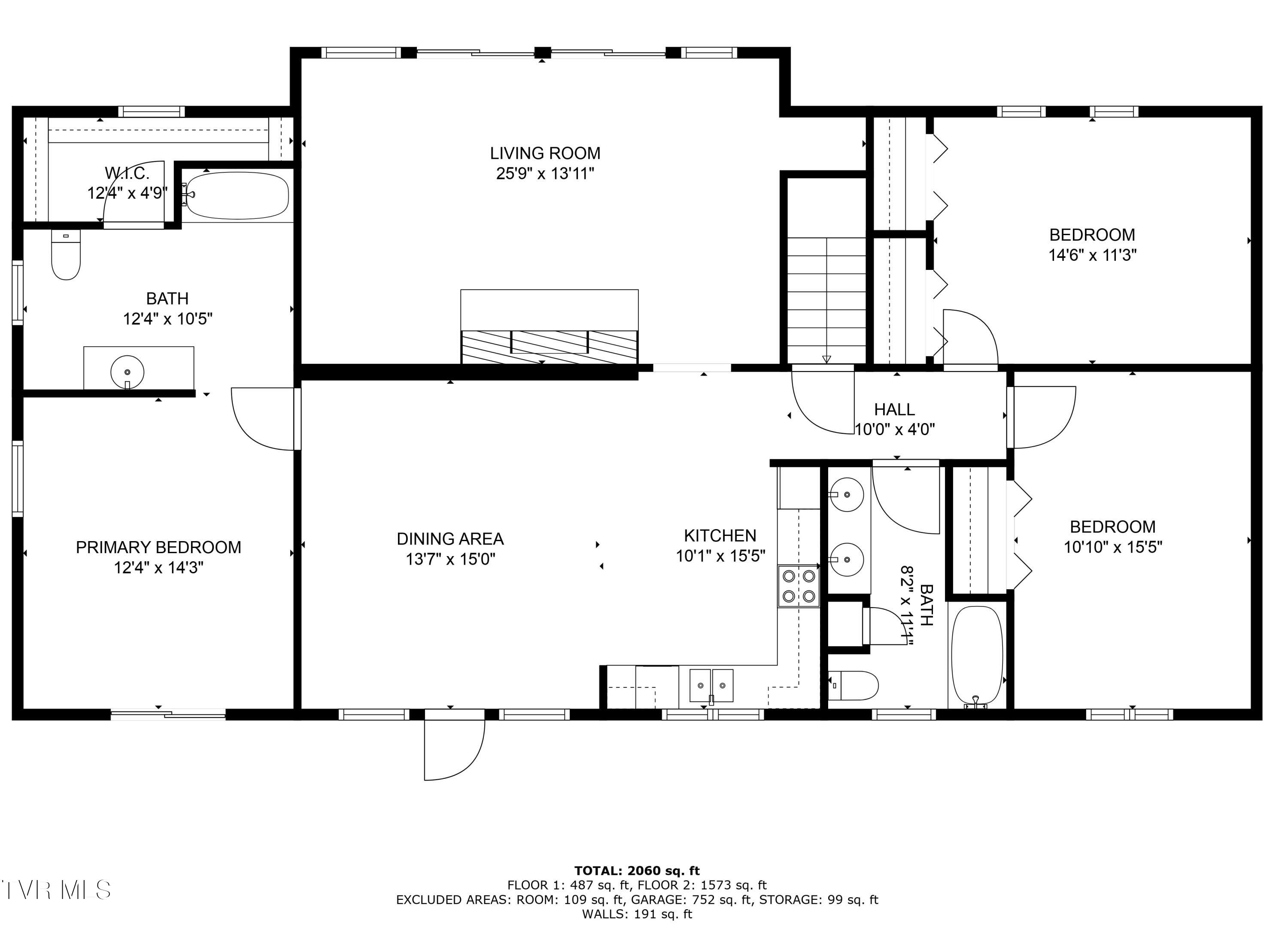 2933 Cherokee Road Johnson City, TN 37604 - Photo 59 of 62 Living Area 1st Floorjpg