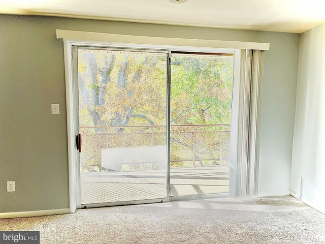 a view of front door