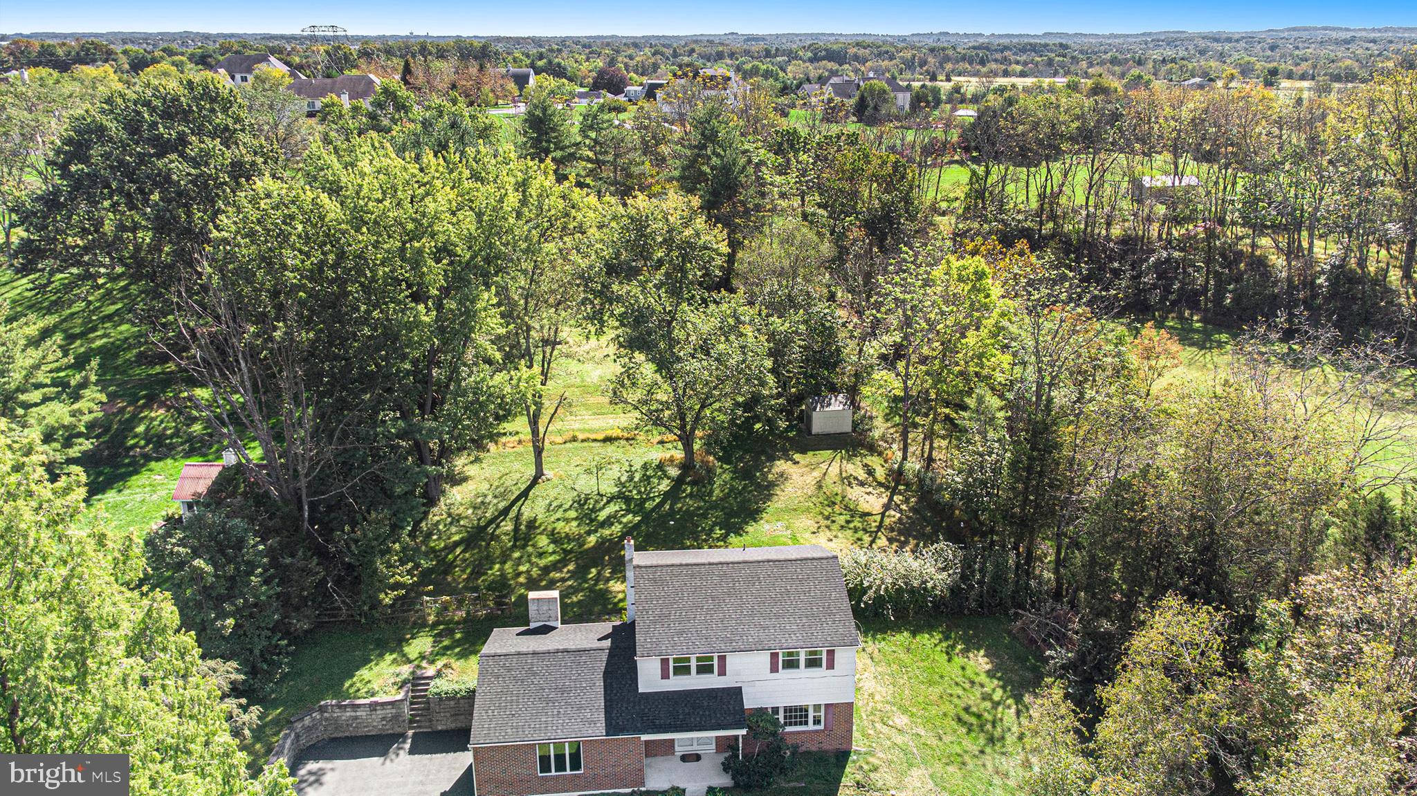 604 Quarry Road Harleysville, PA 19438 - Photo 5 of 44 Aerial view with tree line