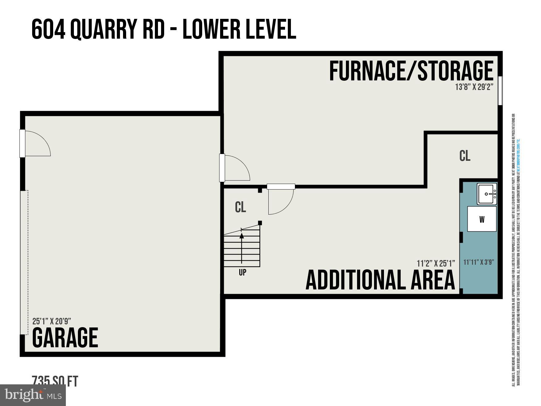 604 Quarry Road Harleysville, PA 19438 - Photo 42 of 44 Lower level floor plan
