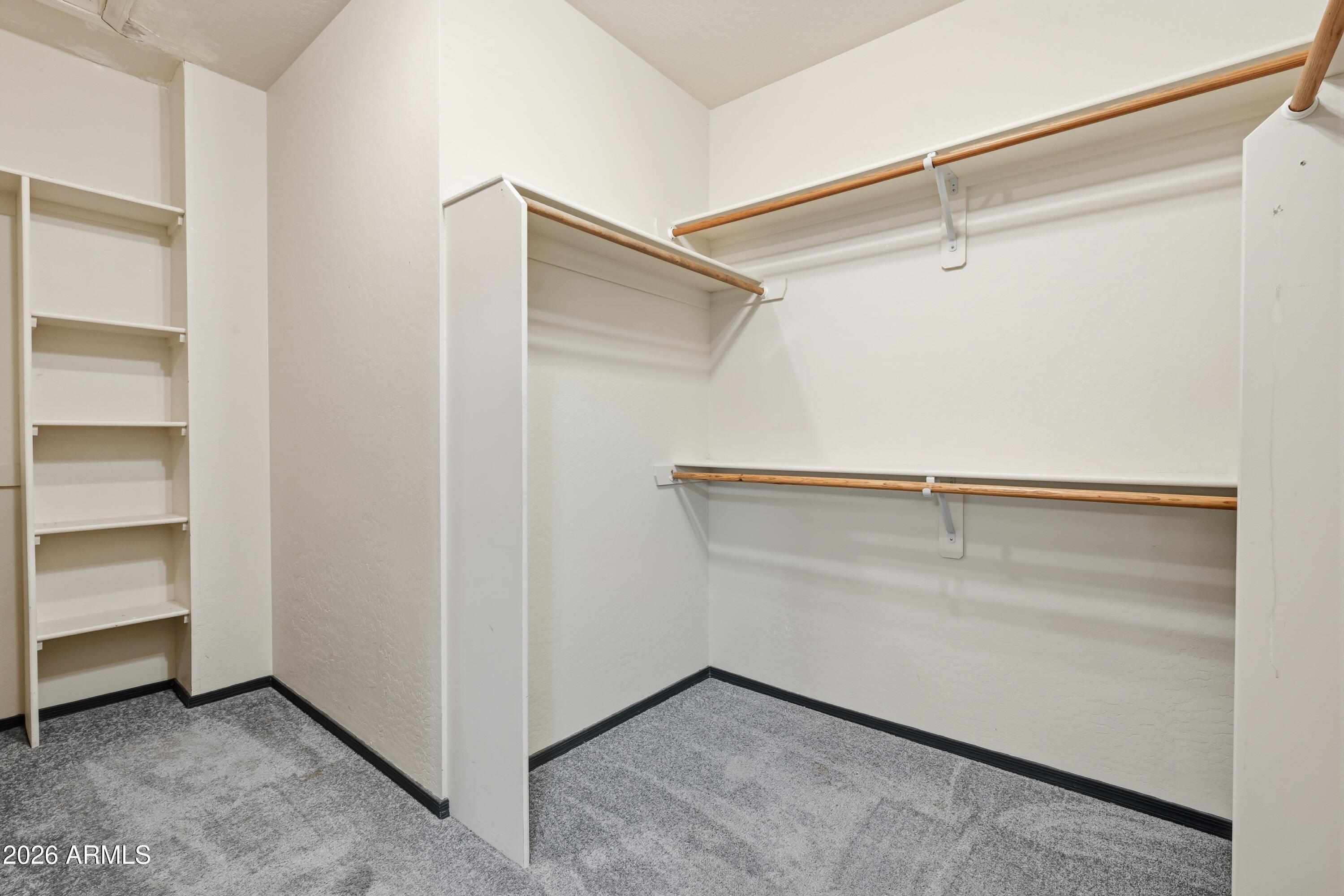1561 South Canyon Ridge Trail Show Low, AZ 85901 - Photo 33 of 61 a view of an empty walk in closet