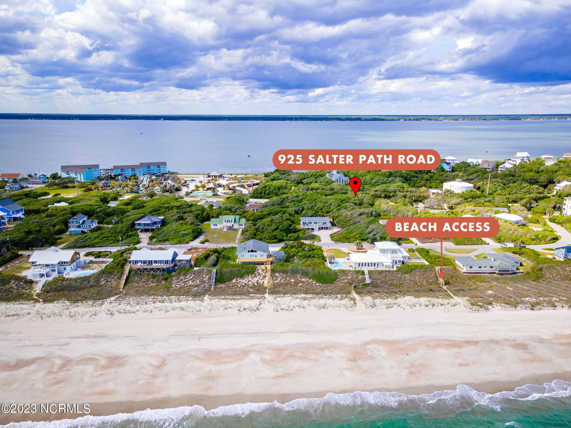 925 Salter Path Road Atlantic Beach, NC 28512 - Photo 6 of 25 Ocean access in Hoffman Beach neighborhood