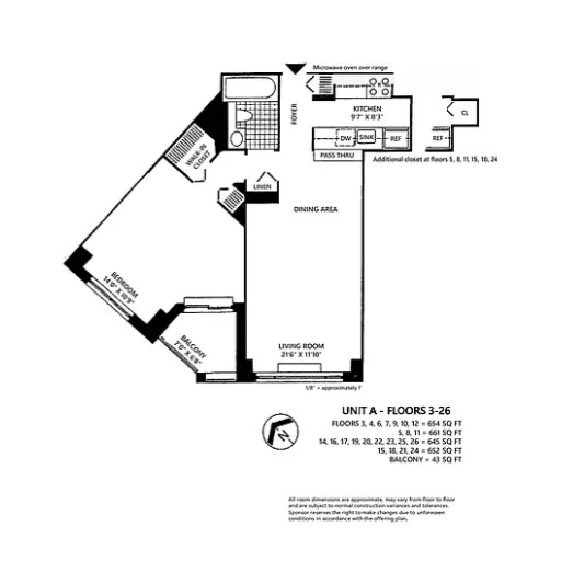 377 Rector Place, Unit 26A Manhattan, NY 10280 - Photo 9 of 9