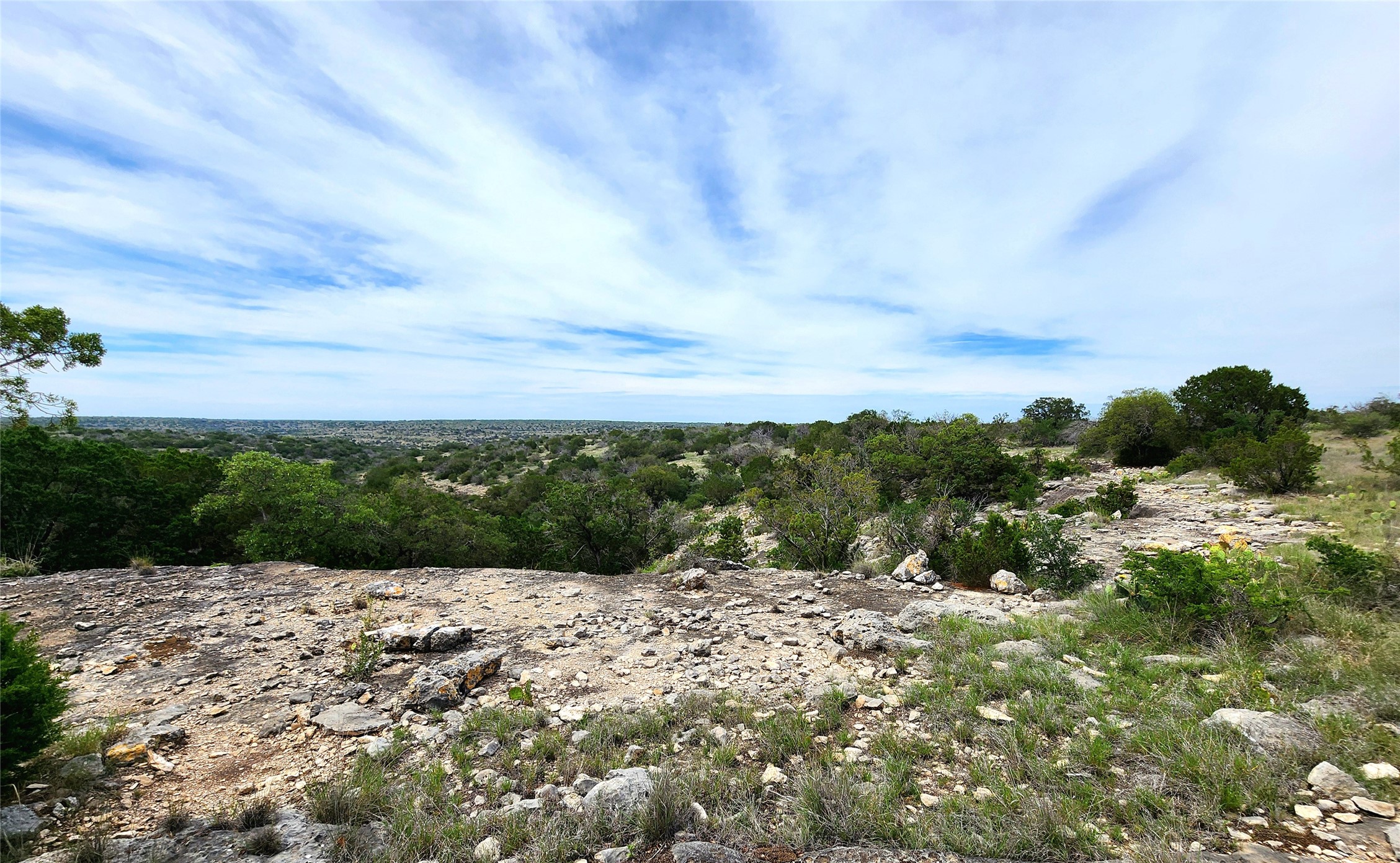 0 Peck Road Comstock, TX 78837 - Photo 17 of 24 a view of a yard with a lake view
