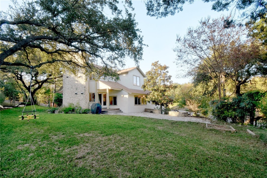 a front view of house with yard