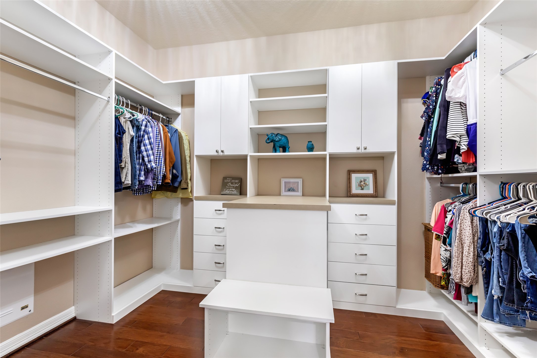 17302 Pipestone Point Court Humble, TX 77346 - Photo 30 of 50 Custom closet has ample drawers, cabinets, and shelving