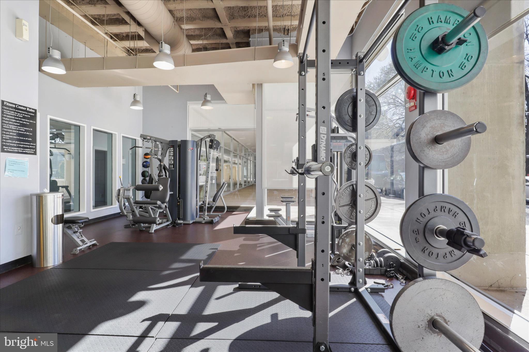 355 I Street Southwest, Unit 310S Washington, DC 20024 - Photo 29 of 42 State of the art gym