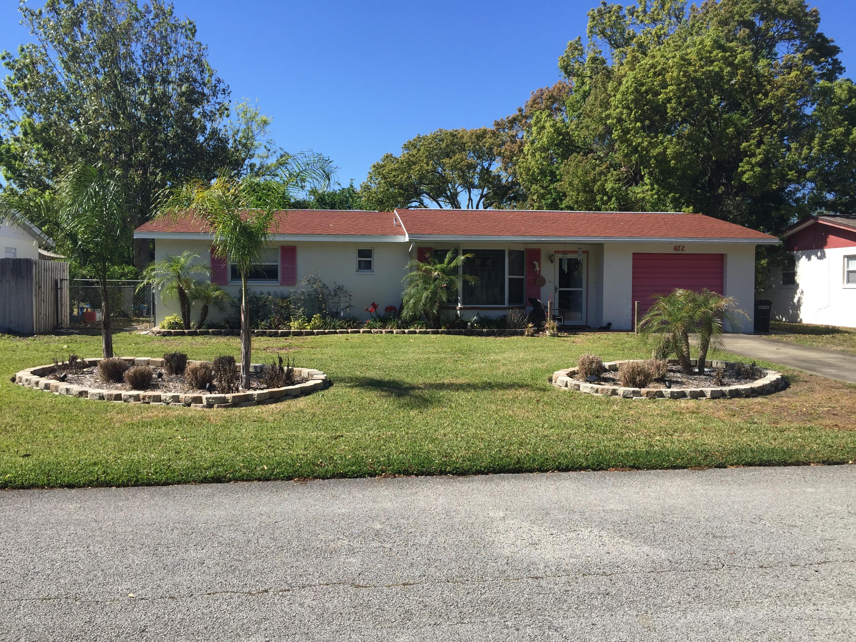 612 Sherman Road South Daytona, FL 32119 - Photo 1 of 10 Front elevation