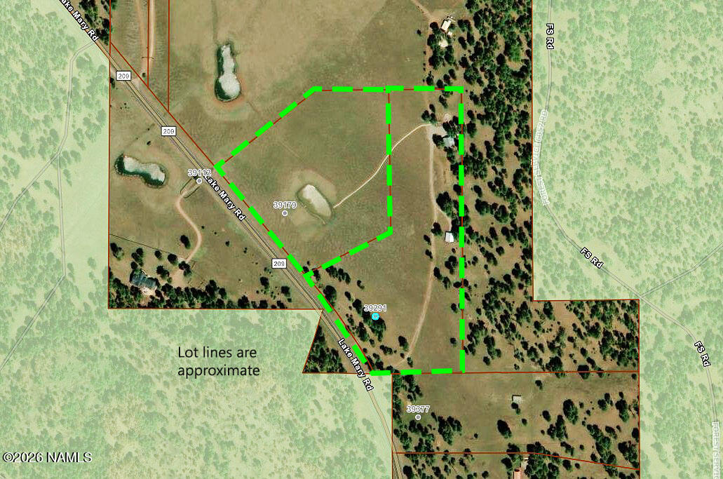 39291 Lake Mary Road Happy Jack, AZ 86024 - Photo 49 of 54 Lot Lines 2
