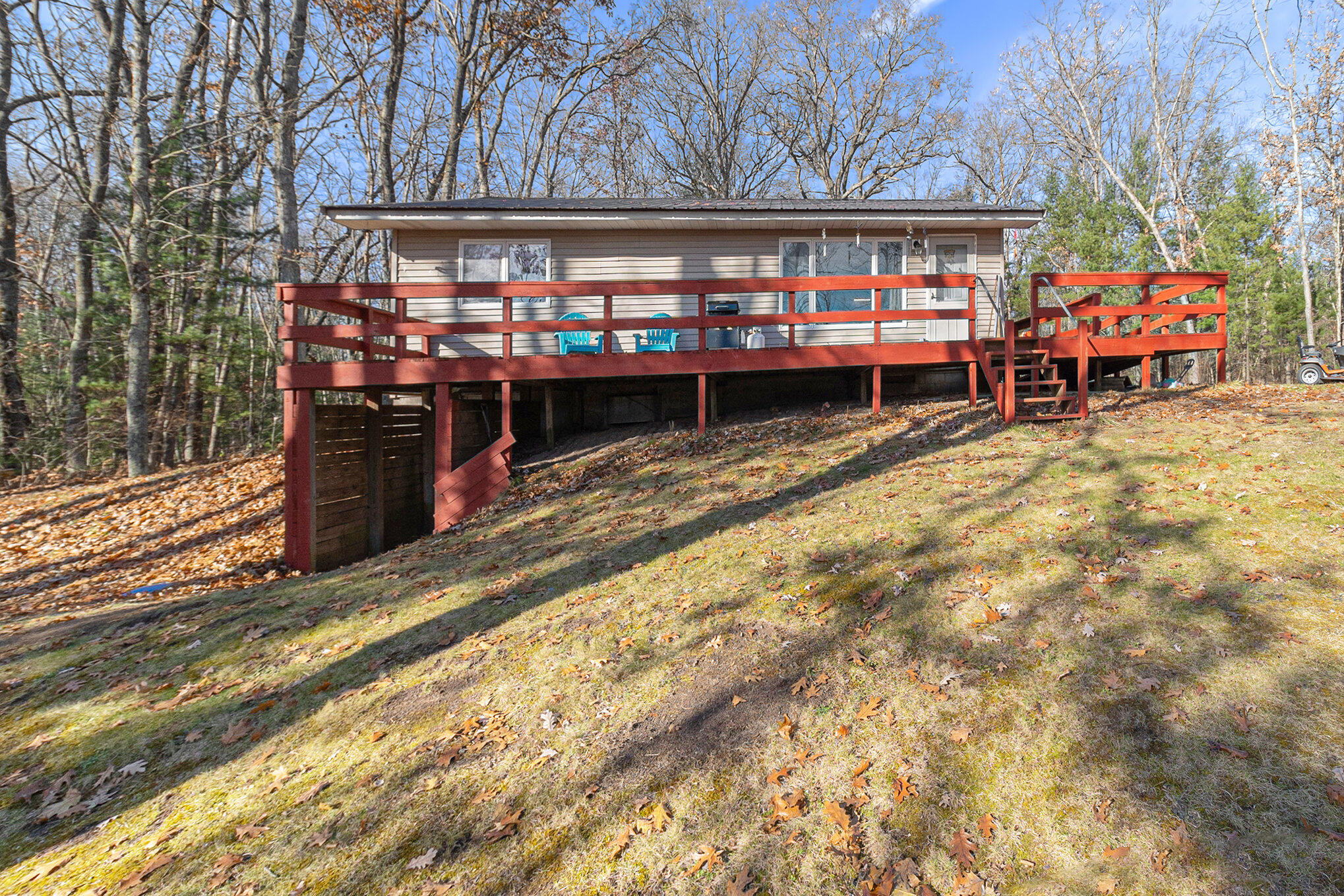 17764 Round Lake Road Wellston, MI 49689 - Photo 15 of 19 Back of house