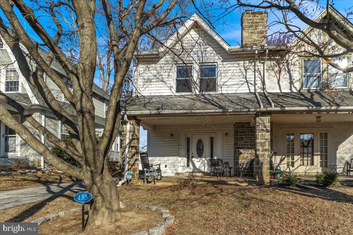135 Sycamore Road Havertown, PA 19083 - Photo 26 of 33 front view of a house with a tree