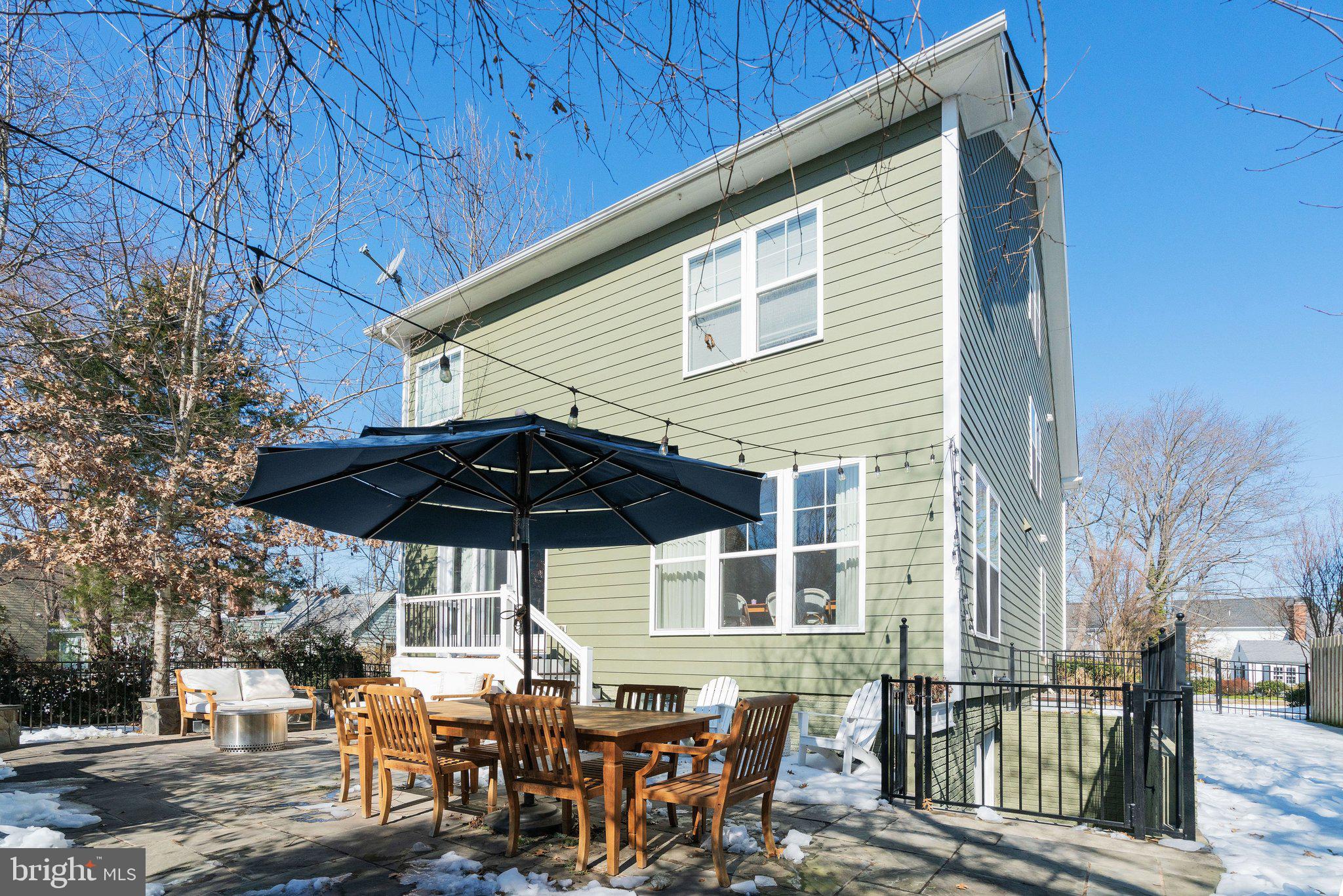 8028 Wellington Road Alexandria, VA 22308 - Photo 45 of 48 Fully fenced yard