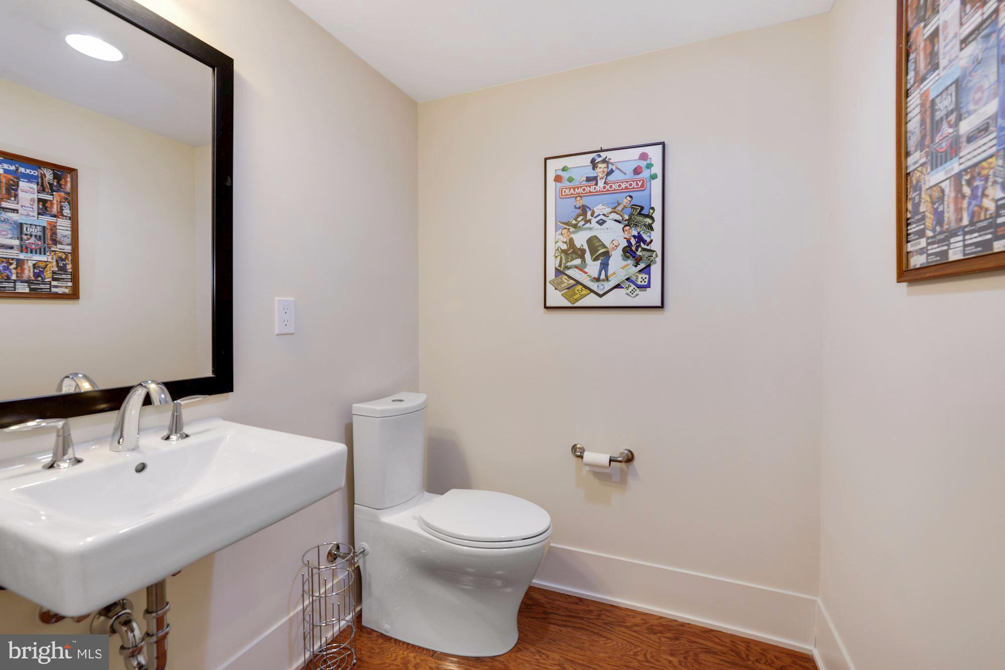 5129 Willet Bridge Road Bethesda, MD 20816 - Photo 26 of 40 Ground level half bathroom
