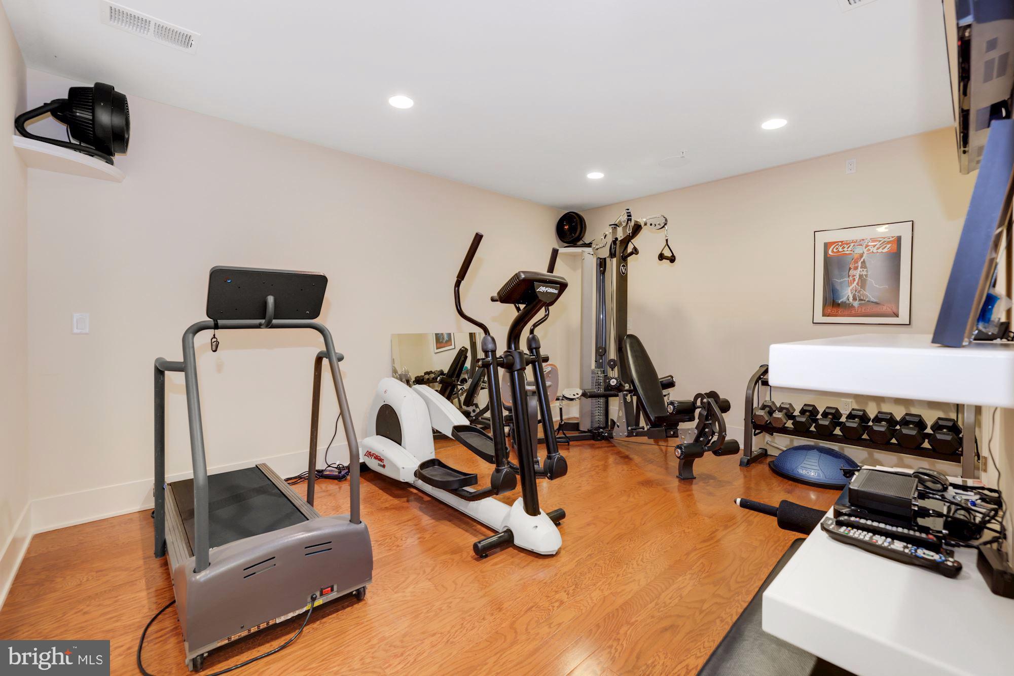 5129 Willet Bridge Road Bethesda, MD 20816 - Photo 27 of 40 Spacious exercise room/Rec room