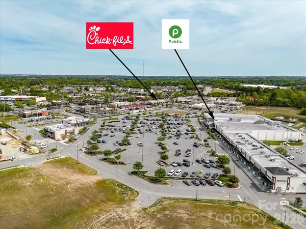 a view of a fire pit with a tree