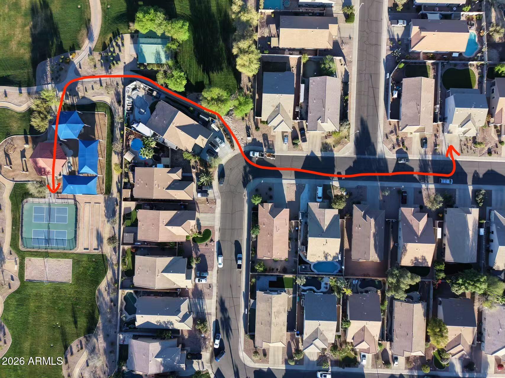 3632 South Loback Lane Gilbert, AZ 85297 - Photo 2 of 46 pickle ball1