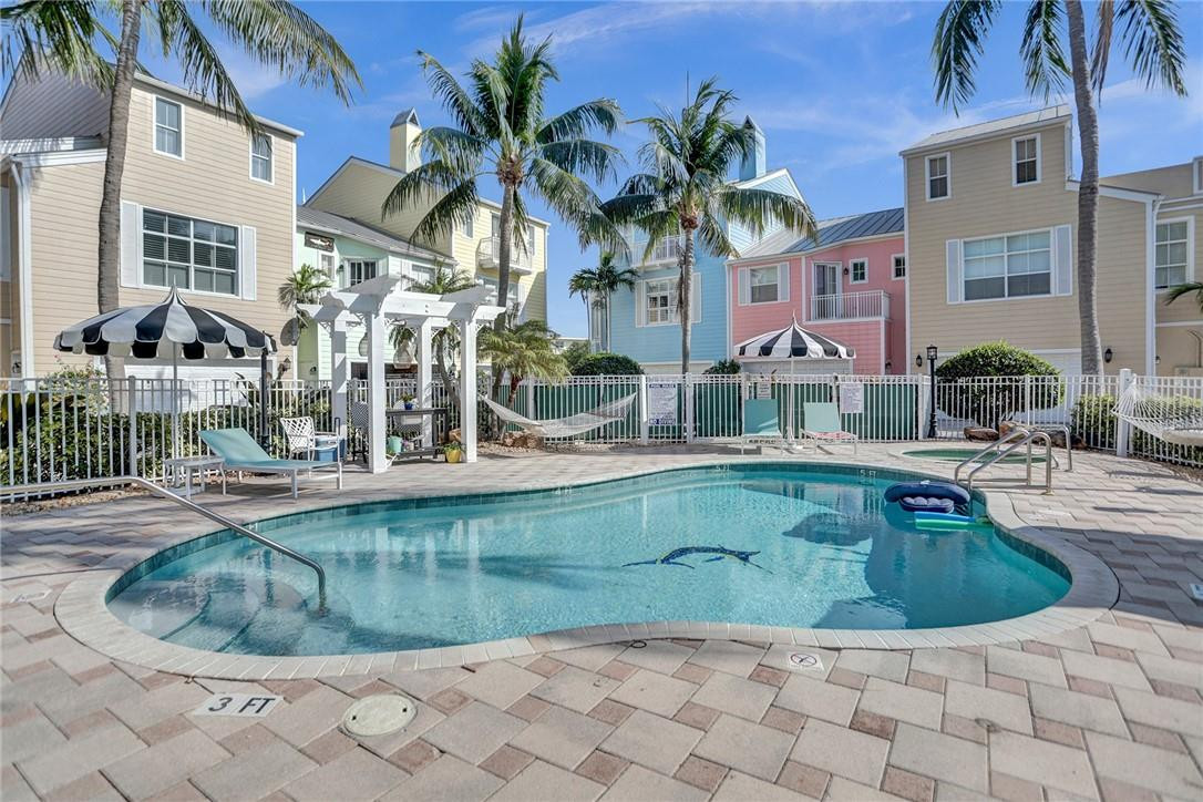 2820 Marina Circle Lighthouse Point, FL 33064 - Photo 28 of 37 a view of swimming pool with a outdoor seating