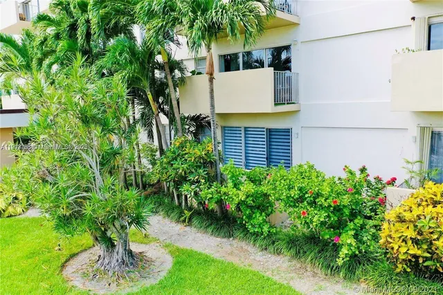 a potted plant sitting in front of a house