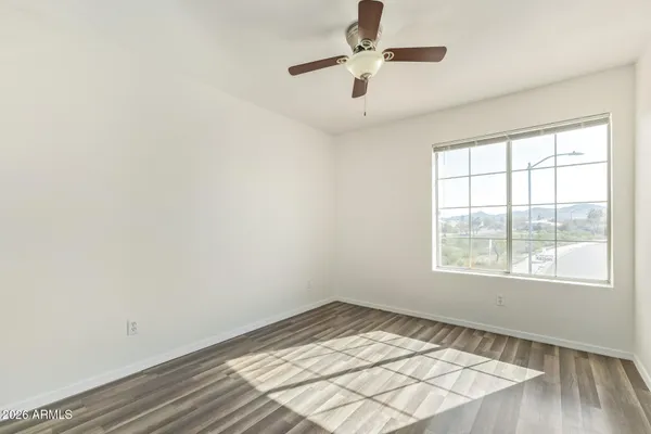 wooden floor in an empty room