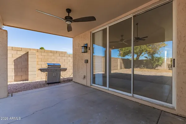 a front view of a house with a garage