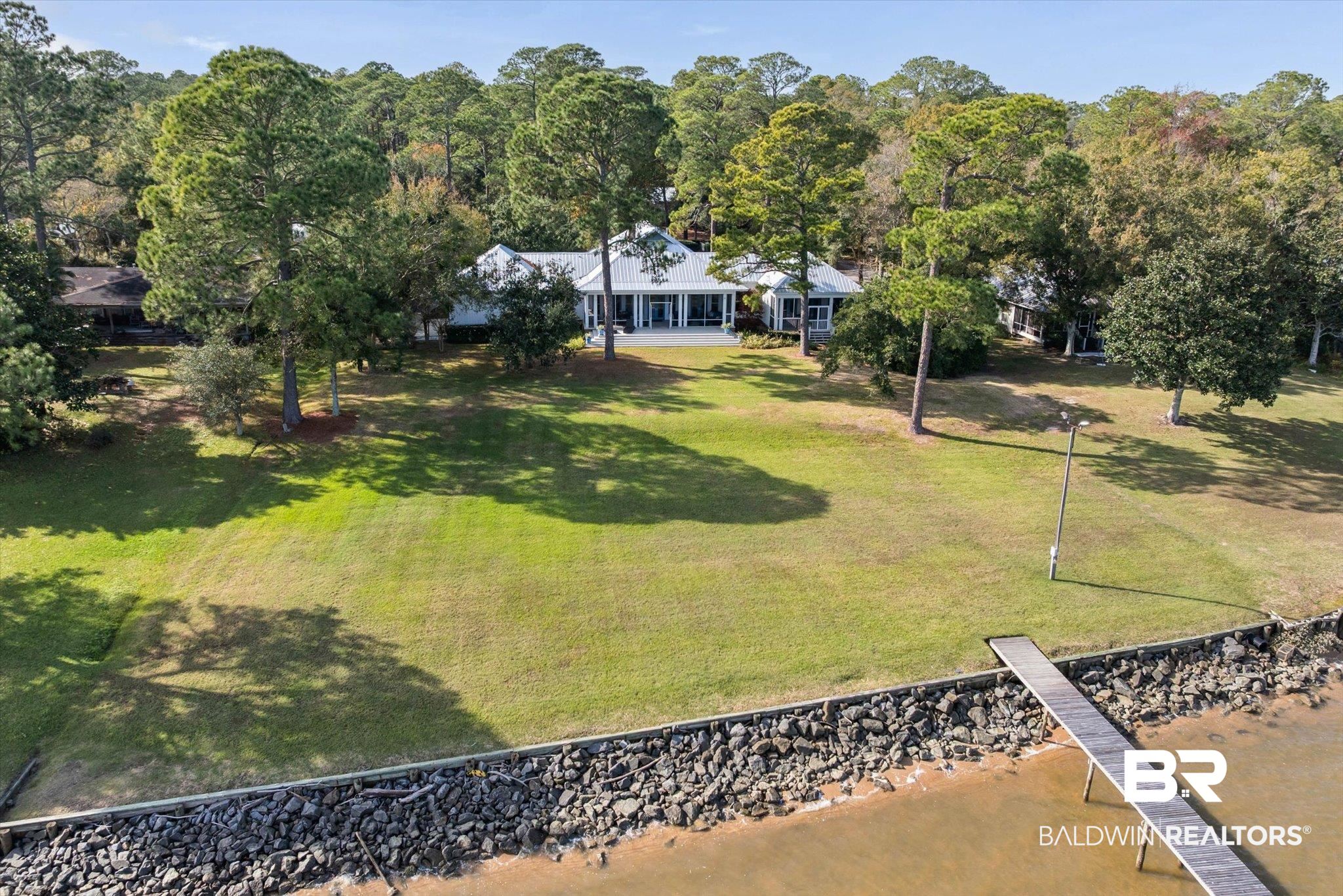 7015 Bay Road Mobile, AL 36605 - Photo 43 of 53 View from above of property
