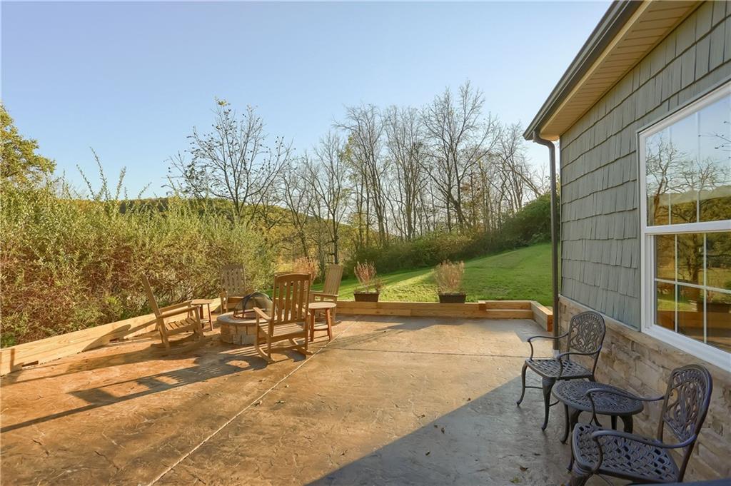4038 State Route 156 Avonmore, PA 15618 - Photo 35 of 50 a view of backyard with swimming pool and outdoor seating