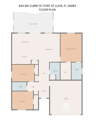 $415,000 | 643 Southwest Curry Street, Port St. Lucie, FL 34983
