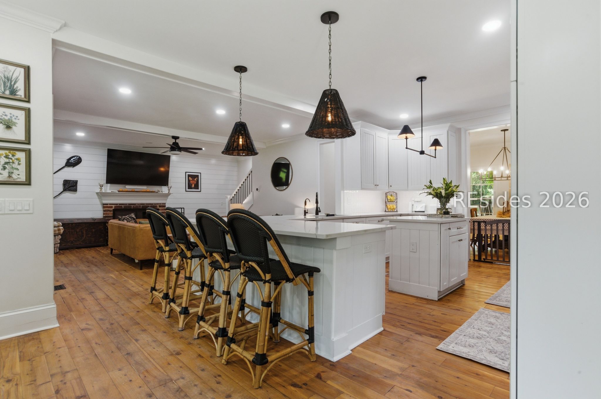 70 Foreman Hill Road Bluffton, SC 29910 - Photo 15 of 53 Bar, Kitchen, Open concept to living