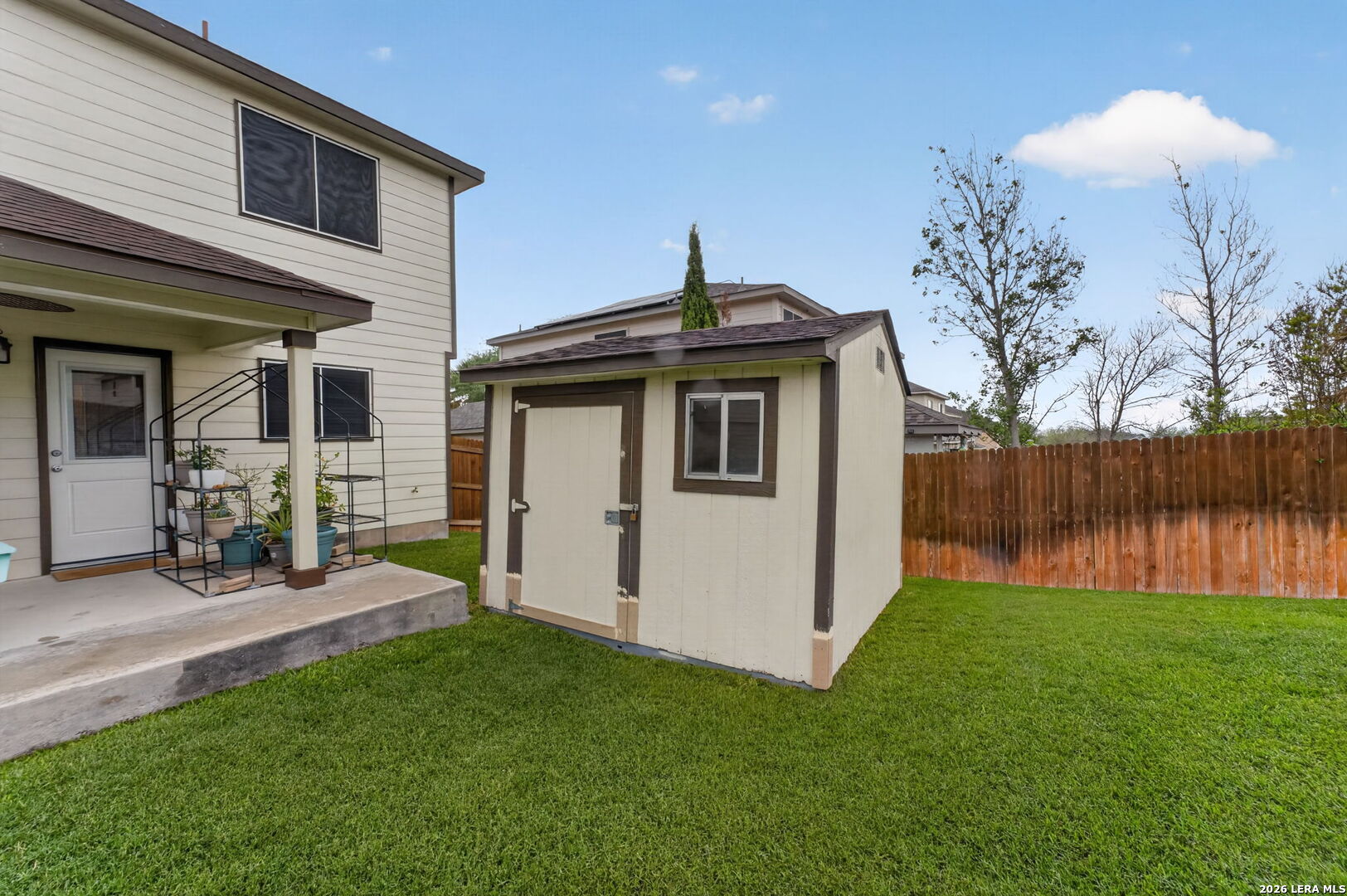 217 Willow Run Cibolo, TX 78108 - Photo 36 of 41 a front view of a house with garden
