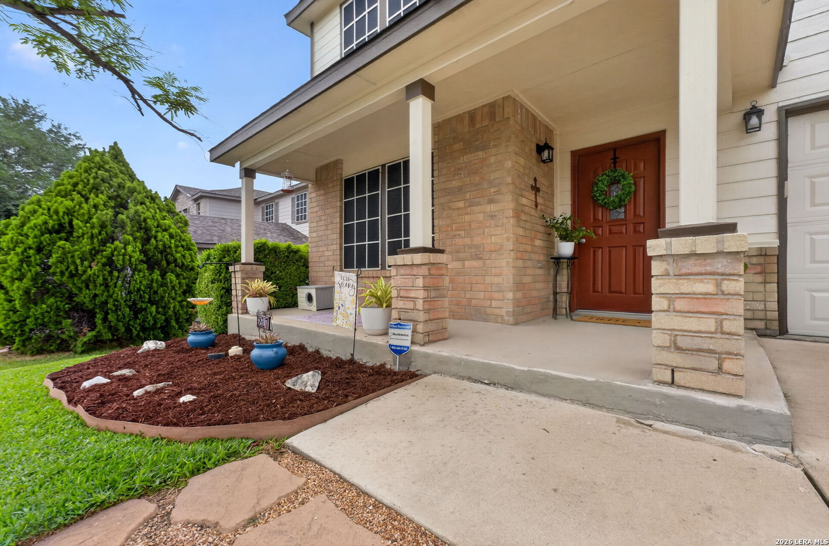 217 Willow Run Cibolo, TX 78108 - Photo 4 of 41 a view of a backyard with table and chairs