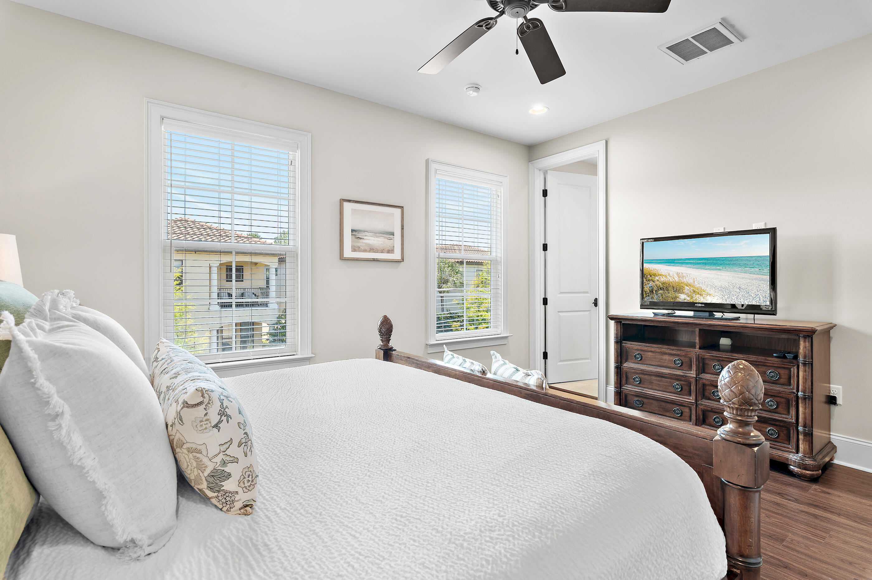 1975 Baytowne Loop Miramar Beach, FL 32550 - Photo 14 of 49 Master Bedroom with Fountain Views