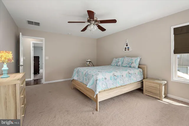 a view of a lake with houses